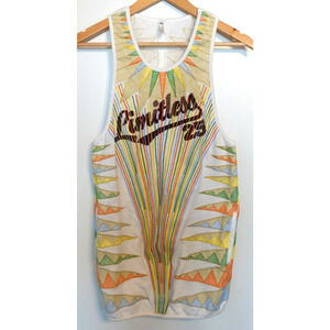 FP Movement Tank Top Womens Small Ivory Limitless Take Charge Tunic Embroidered
